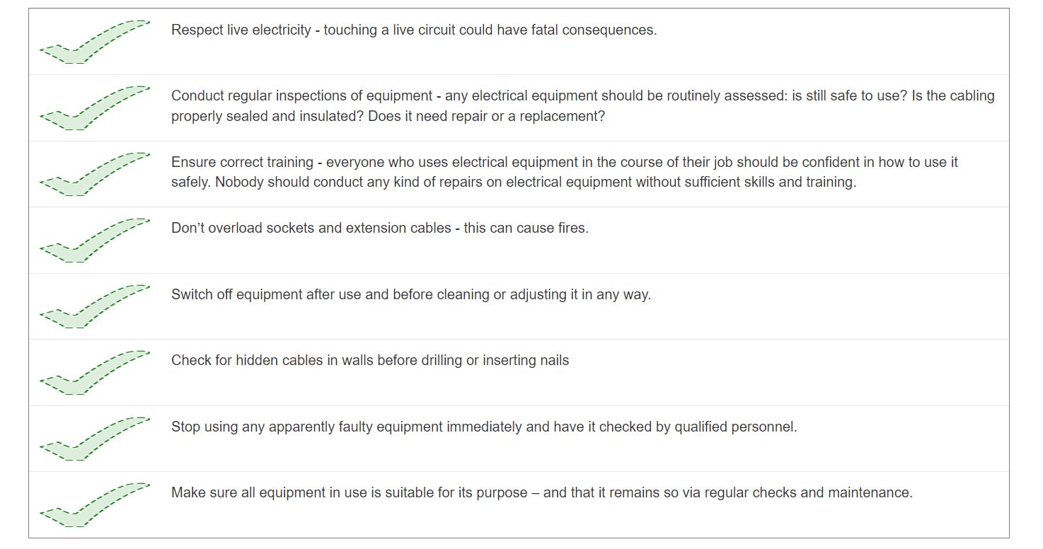A guide to industrial electrical safety